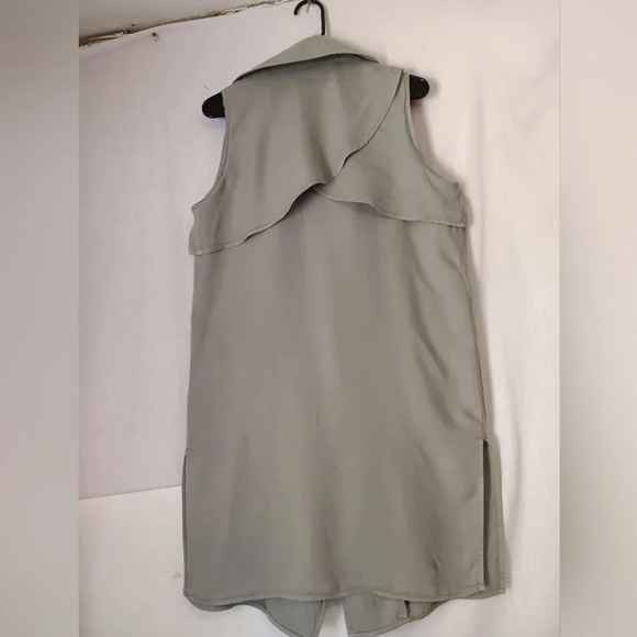 Walter Baker Utility vest jacket, size M, green, Safari Vacation, Lyocell. - Picture 5 of 15